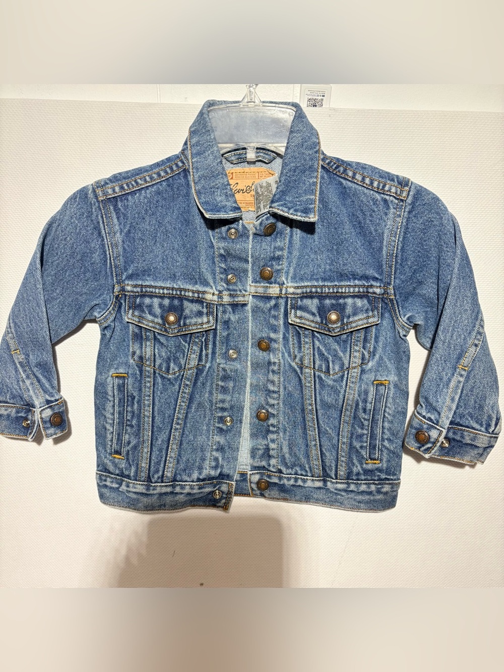 Levi Strauss Signature Kids Standard Trucker Denim Jacket - Size 5